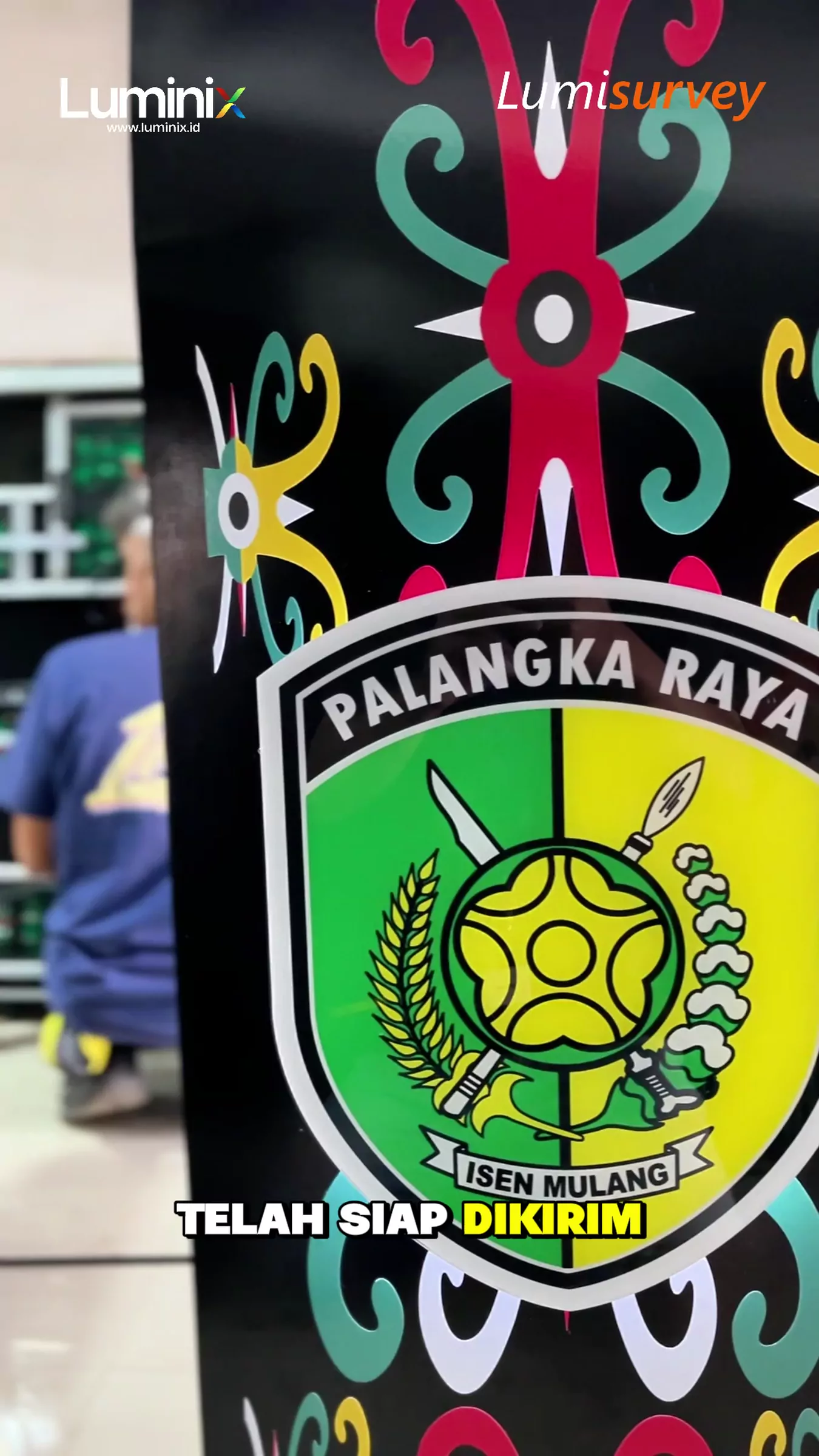 Mesin survey kepuasan layanan (IKM) LumiSurvey dipakai di loket pelayanan publik