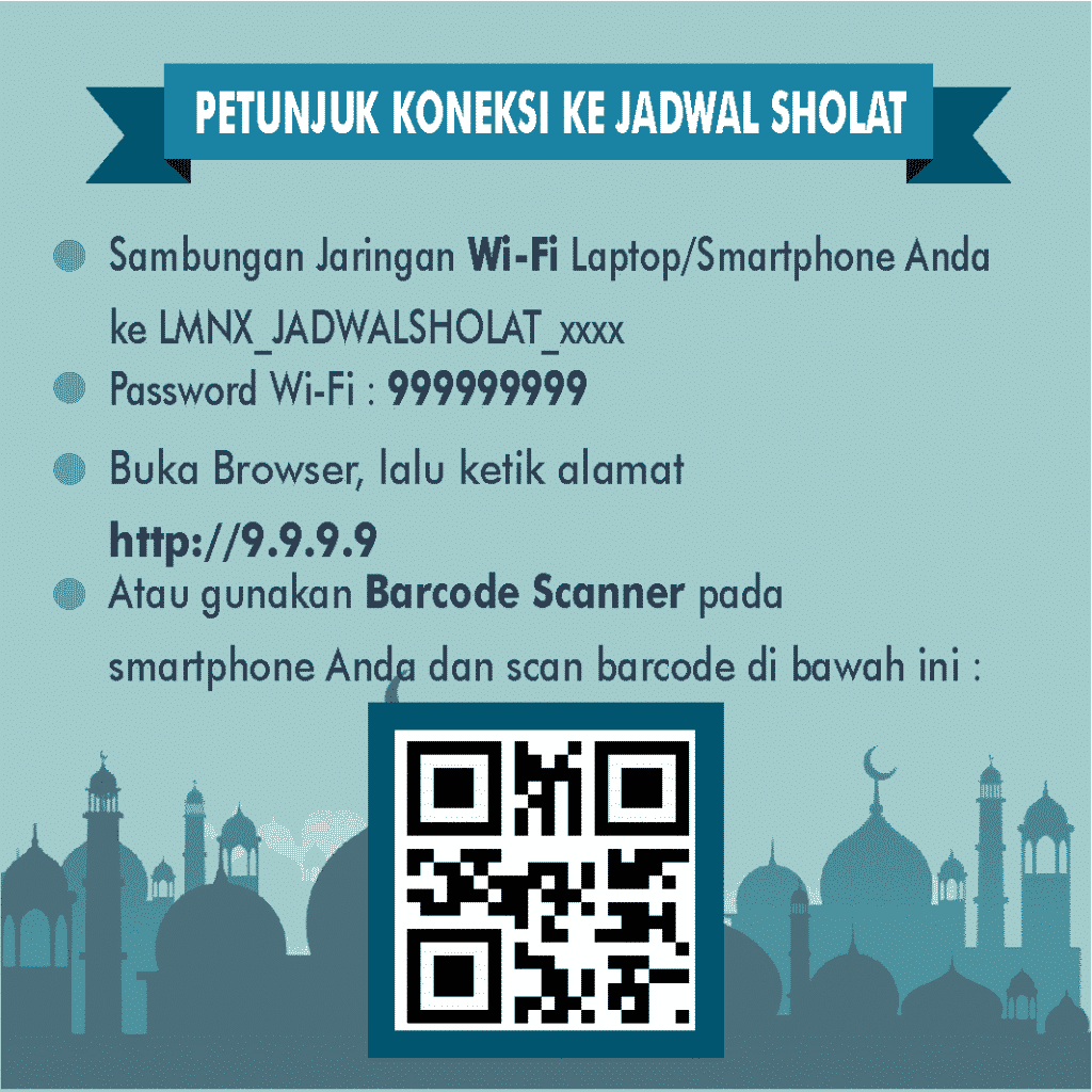 Petunjuk koneksi Wi-Fi kontroler JWS